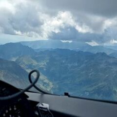 Flugwegposition um 13:08:17: Aufgenommen in der Nähe von St. Nikolai im Sölktal, 8961, Österreich in 2629 Meter